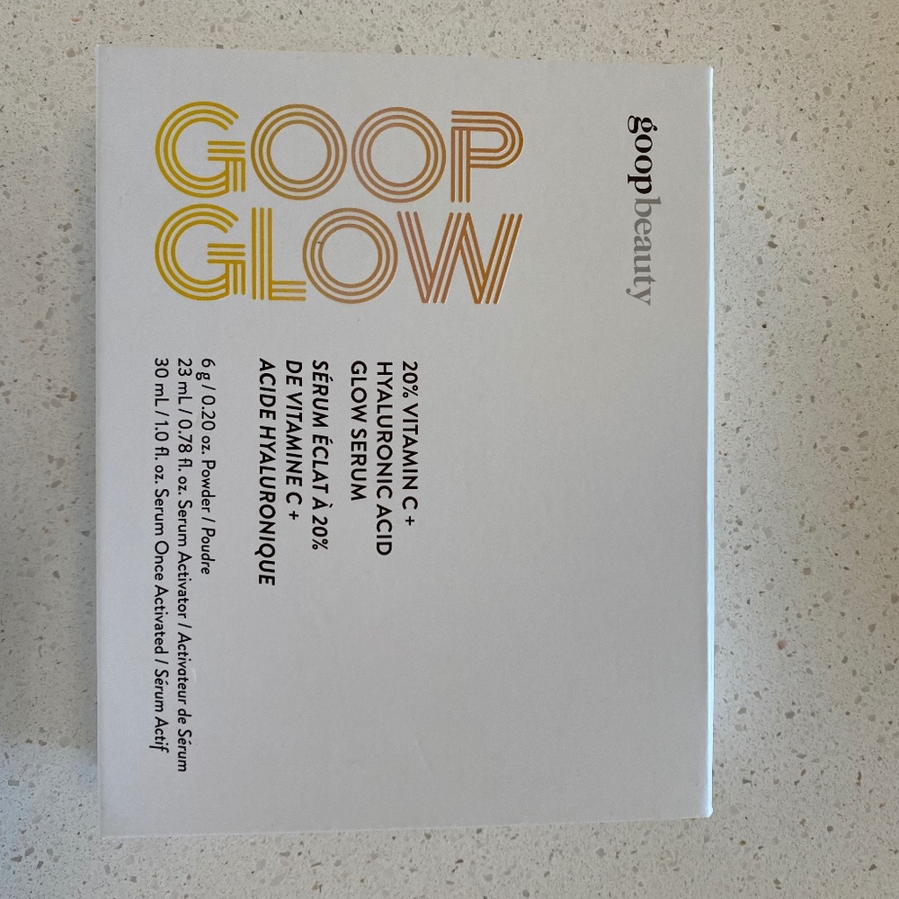 GOOPGLOW 20% Vitamin C + Hyaluronic Acid Glow Serum